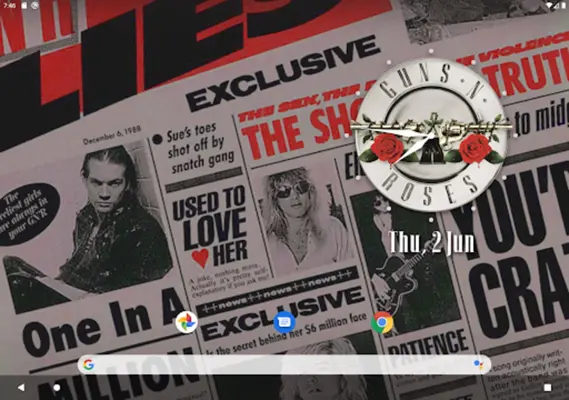 GNR Clock Widget & Wallpapers android App screenshot 3