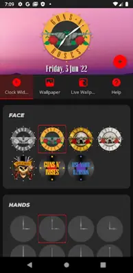 GNR Clock Widget & Wallpapers android App screenshot 6