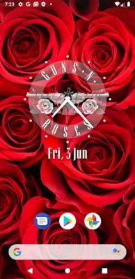 GNR Clock Widget & Wallpapers android App screenshot 8